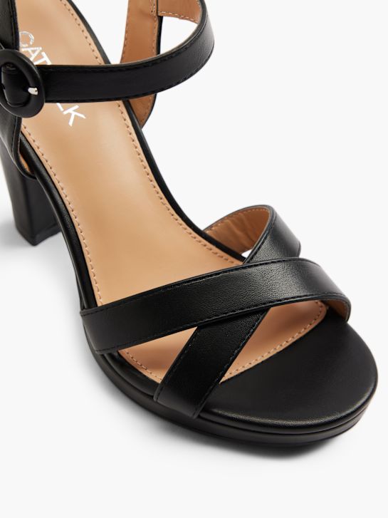 Catwalk Sandale s petom Crna 54095 2