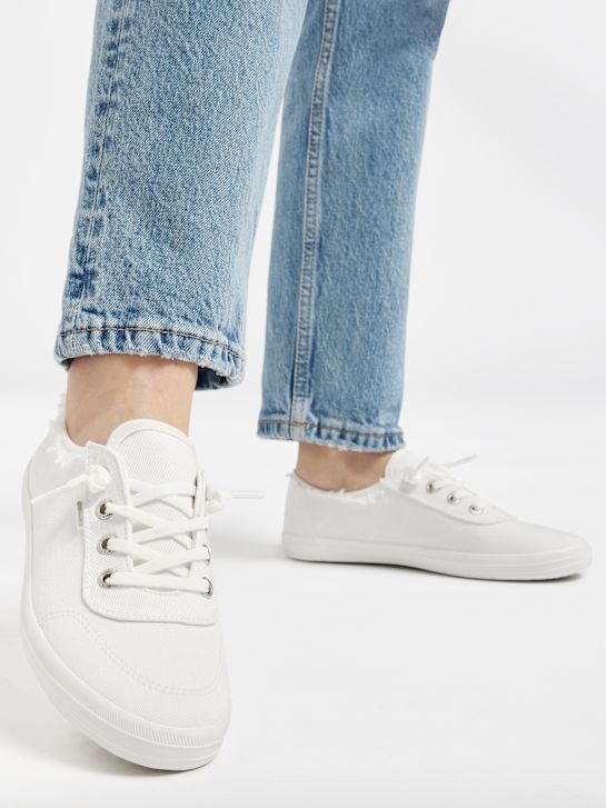 TOM TAILOR Slip-on obuv Bílá 2844 5