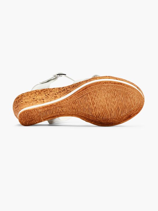 5th Avenue Sandalias de tacón Blanco 21194 4