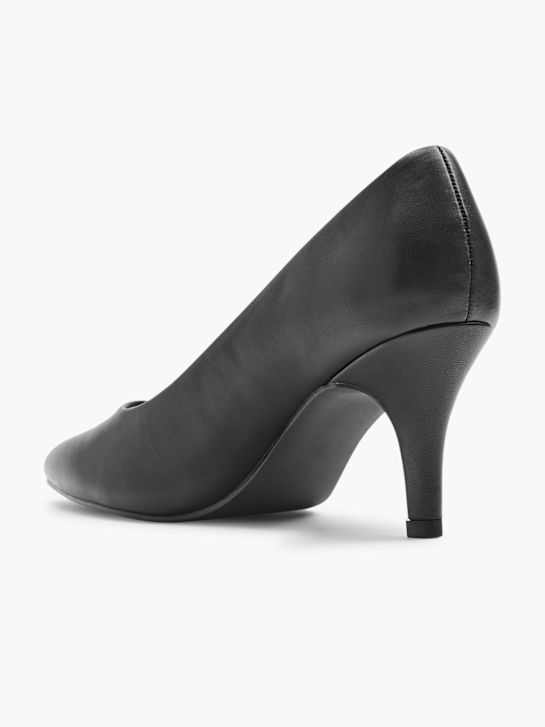 Graceland Pantofi cu toc Negru 9705 3