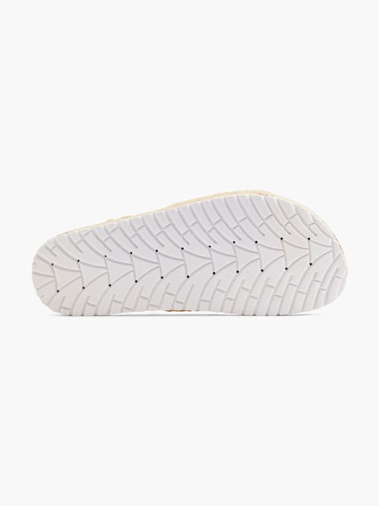 Graceland Flache Pantolette Beige 11327 4