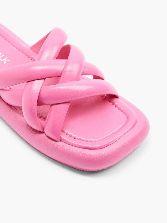 Catwalk Flache Pantolette Pink 6494 2