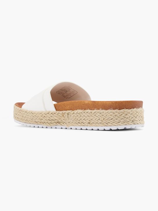 OXMOX Sandalia acolchada Blanco 29754 3