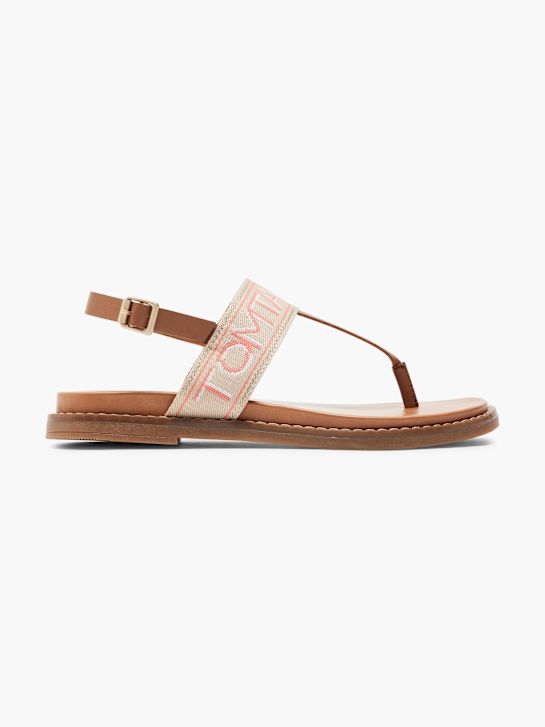 TOM TAILOR Sandal med tå-split Lyserød 1916 1