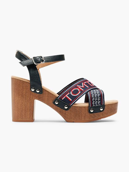 TOM TAILOR Högklackad sandal Blå 7417 1