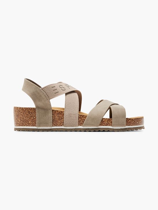 ESPRIT Sandály Šedohnědá 26908 1