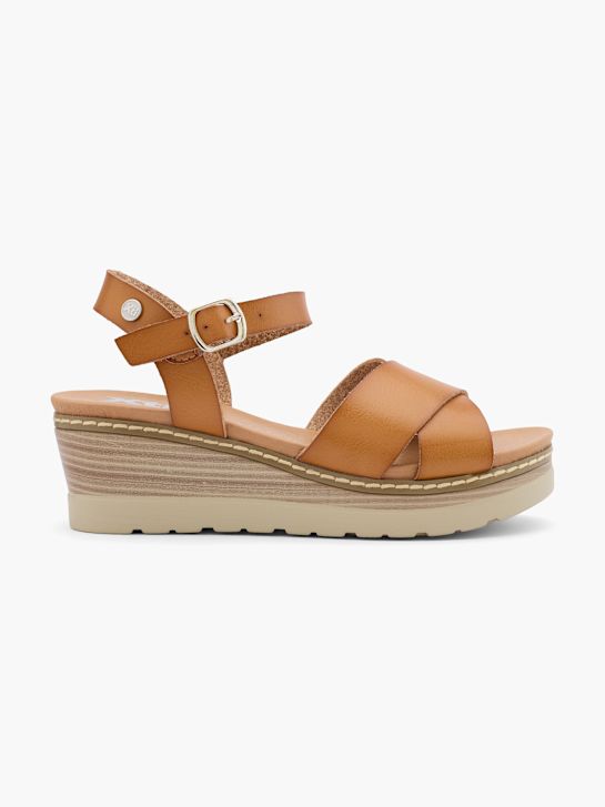 Xti Sandalias de tacón Taupe 20467 1