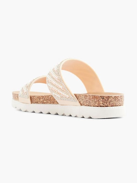 Graceland Ciabatta con plantare profondo Nude 21425 3