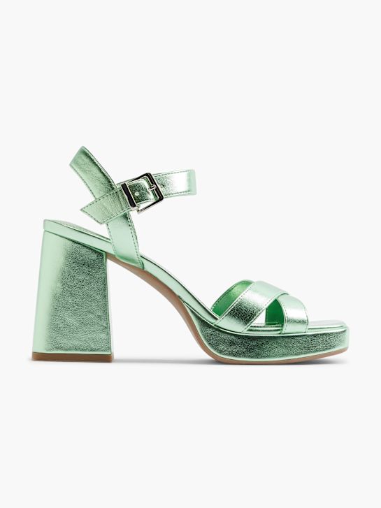 Catwalk Sandalias de tacón Verde 6510 1