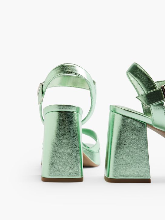 Catwalk Sandalias de tacón Verde 6510 4