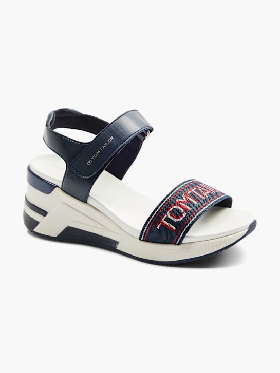 TOM TAILOR Högklackad sandal Mörkblå 1184 6