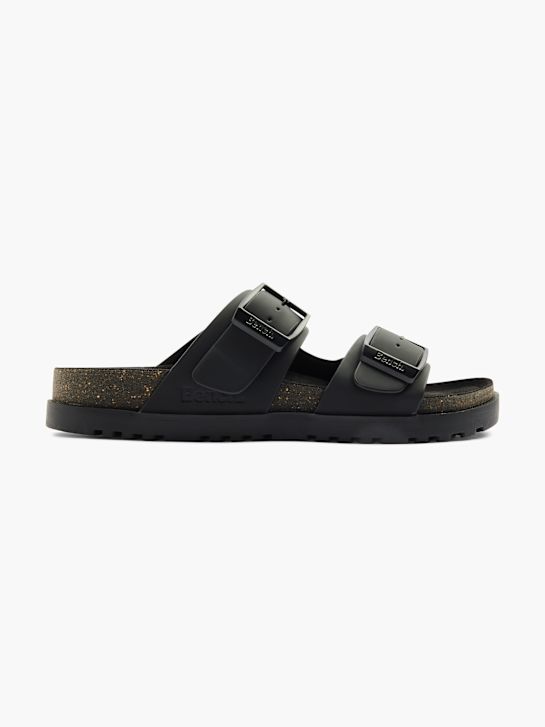 Bench Flache Pantolette Schwarz 26909 1