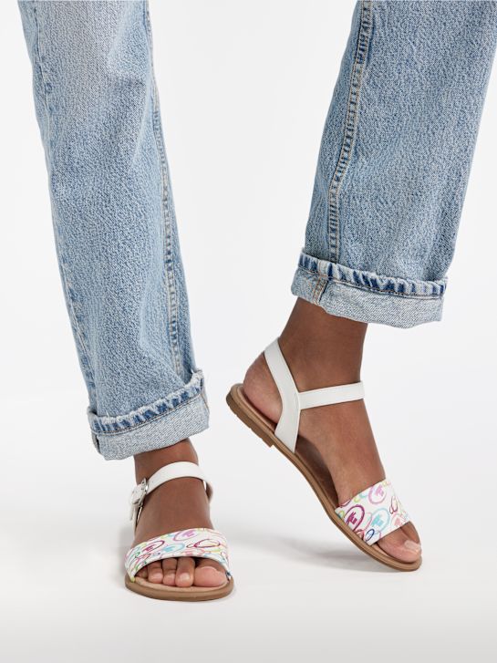 TOM TAILOR Sandal Hvid 6511 7