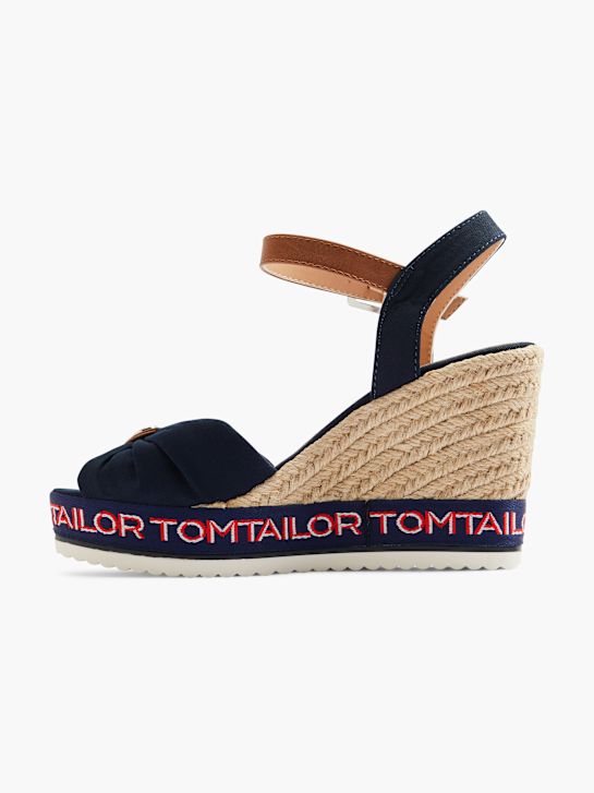 TOM TAILOR Højhælet sandal Mørkeblå 1186 2