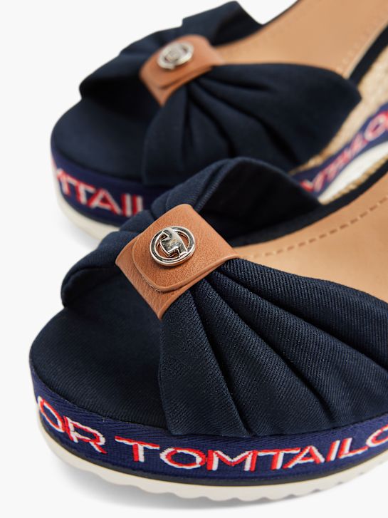 TOM TAILOR Højhælet sandal Mørkeblå 1186 5