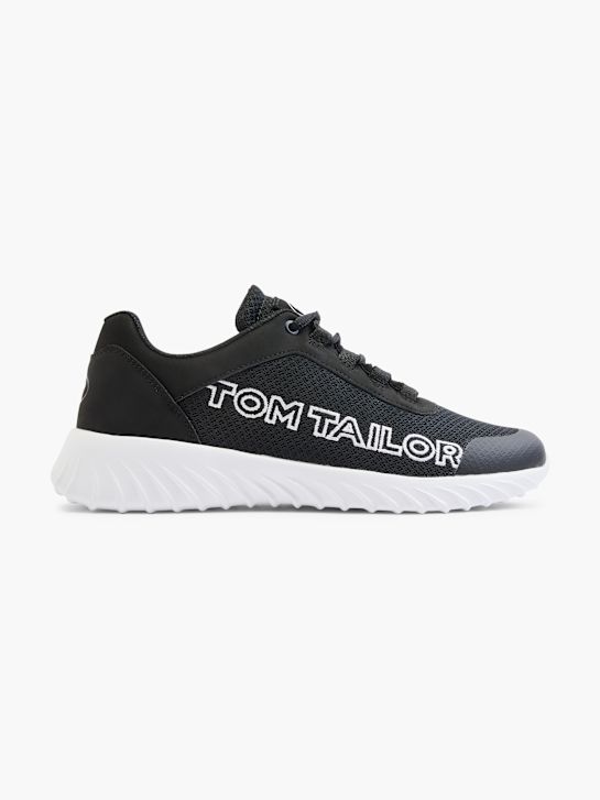 TOM TAILOR Sneakersy Czarny 5605 1