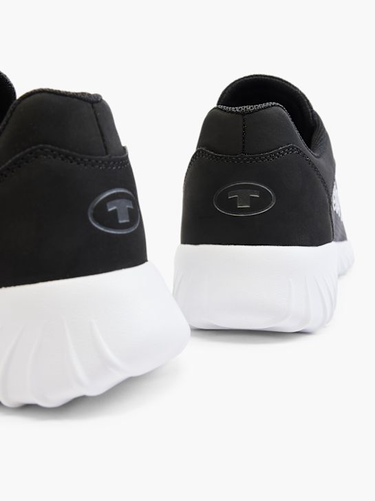 TOM TAILOR Sneakersy Czarny 5605 4