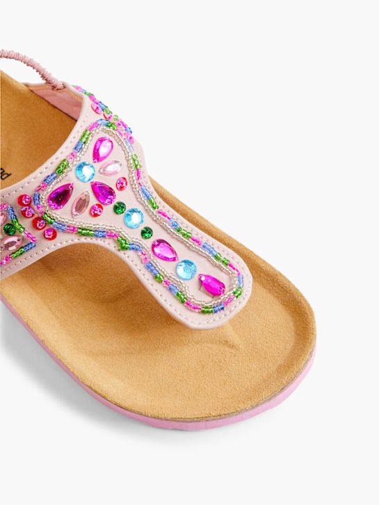 Graceland Sandal med tå-split Pink 1942 2