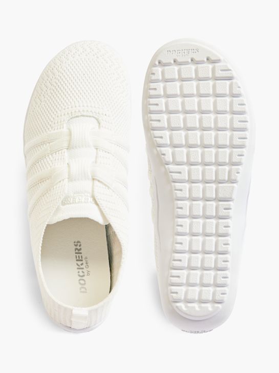 Dockers Slip On Sneaker Weiß 23476 3