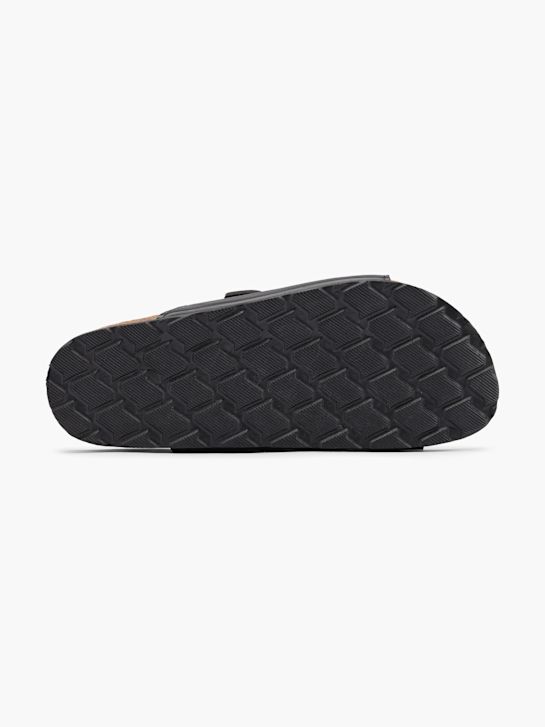 Graceland Ciabatta con plantare profondo Nero 33972 4