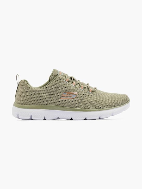 Skechers Slip On Sneaker Grün 20481 1