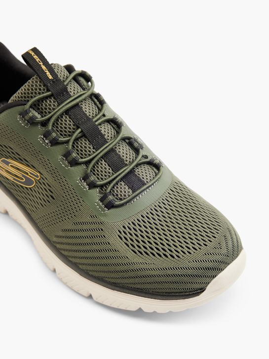 Skechers Slip On Sneaker Khaki 9637 2