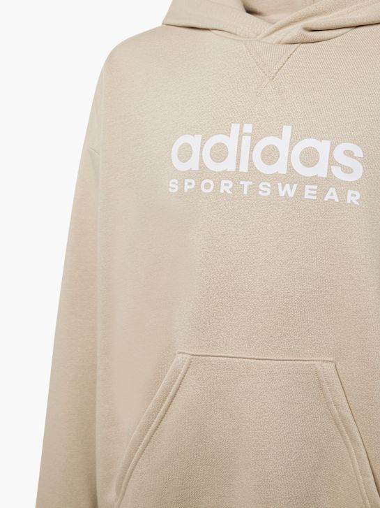 adidas Mikina s kapucí Béžová 1222 3