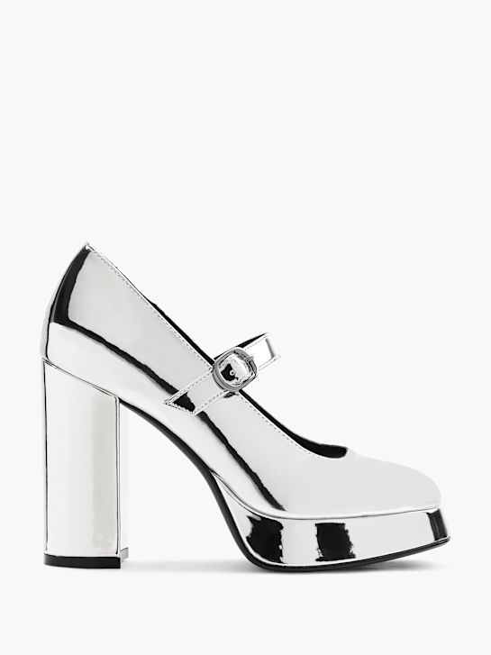 Catwalk Spangenpumps Silber 1269 1