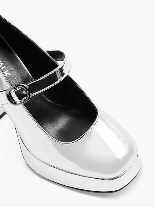 Catwalk Spangenpumps Silber 1269 2