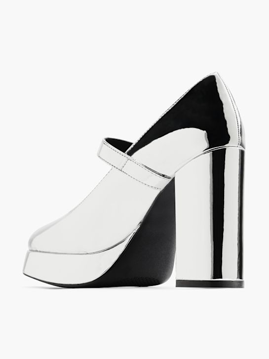 Catwalk Spangenpumps Silber 1269 3