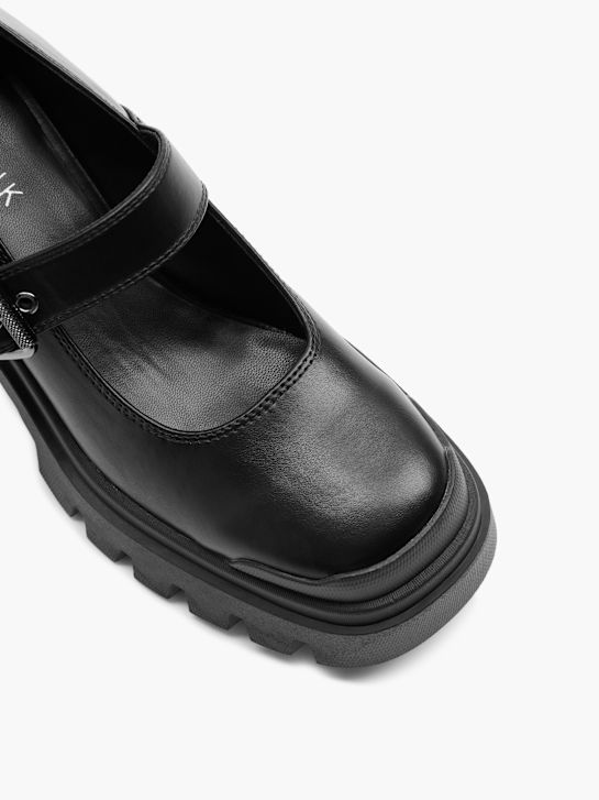 Catwalk Czółenka z zapięciem Czarny 8633 2