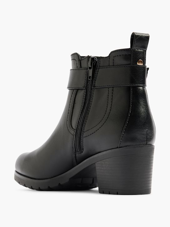 Graceland Højhælet chelsea boot Sort 2035 3