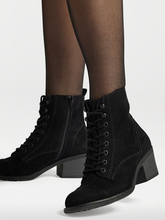 Graceland Schnürstiefelette Schwarz 6611 7