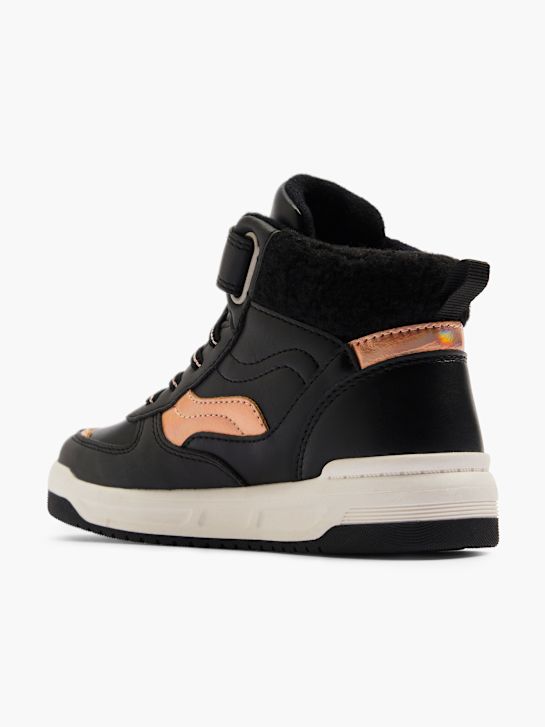 Graceland Hoher Sneaker Schwarz 4794 3