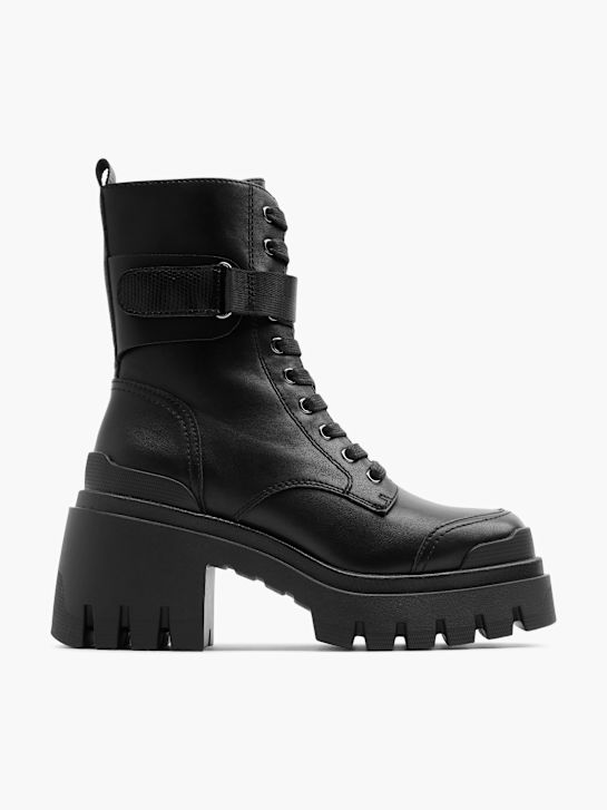Catwalk Stivale allacciato Nero 6616 1