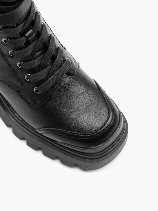 Catwalk Schnürboots Schwarz 6616 2