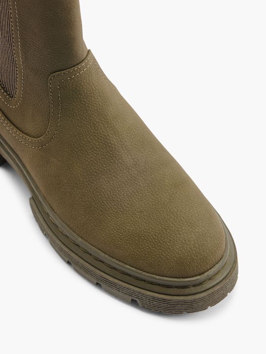 Graceland Chelsea Boots Khaki 6617 2