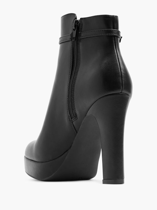 Catwalk Botine clasice Negru 3900 3