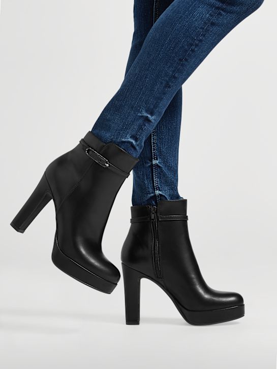 Catwalk Botine clasice Negru 3900 5