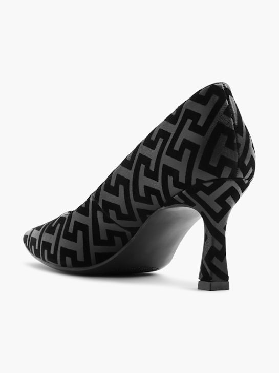 Catwalk Czółenka Czarny 2959 3