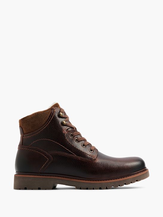 AM SHOE Auliniai batai su raišteliais Ruda 2964 1