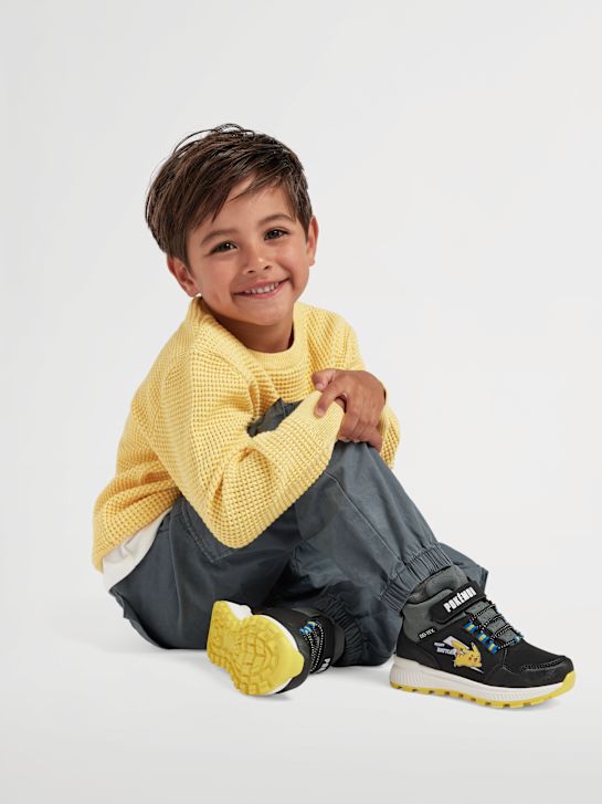 Pokémon Schnürboots Schwarz 9651 5