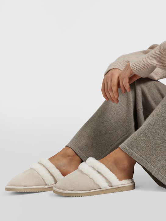 ESPRIT Zapatilla de casa Beige 5714 5