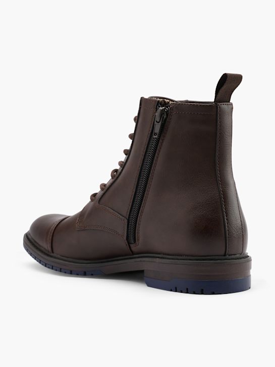AM SHOE Botki sznurowane Brązowy 10672 3