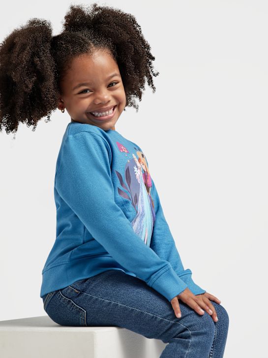 Disney Frozen Sweatshirt Blau 1311 5