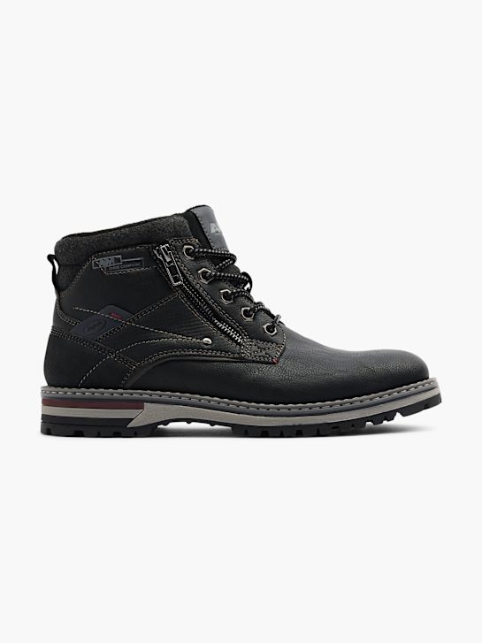 AM SHOE Schnürboots Schwarz 12979 1