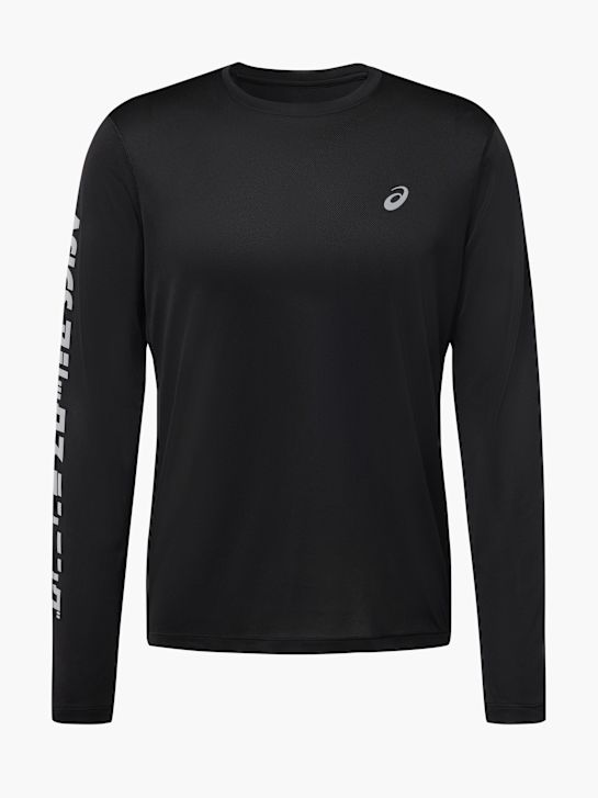 ASICS Bluzka z długim rękawem Czarny 2985 1