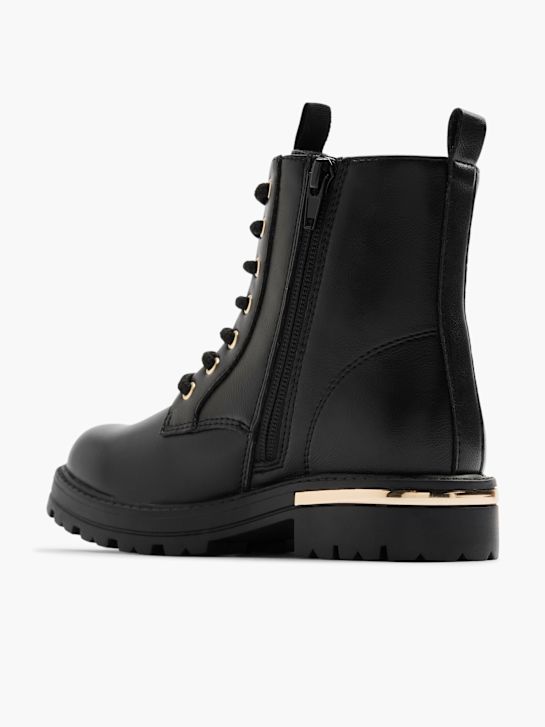Graceland Ghete cu șireturi Negru 17476 3