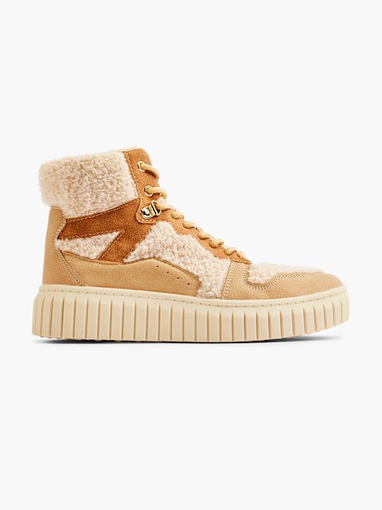 OXMOX Mid cut sneaker Beige 1328 1