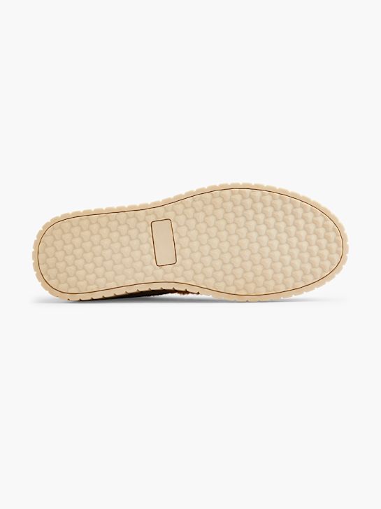 OXMOX Pantofi mid cut Bej 1328 4